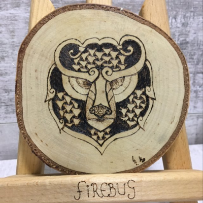 Small Plaque - Viking Bear
